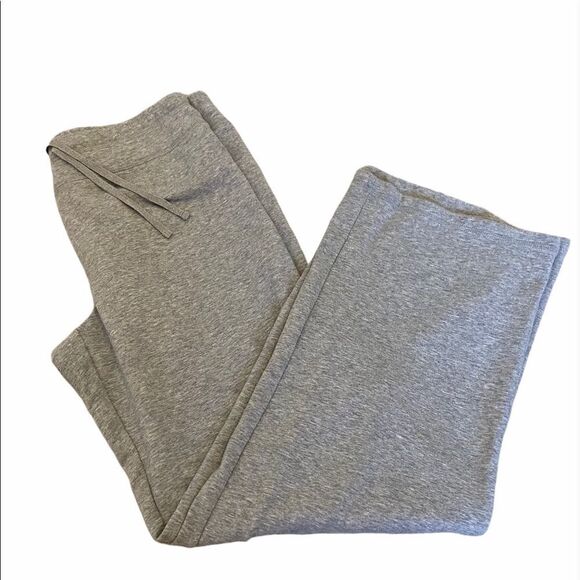 JOE FRESH Grey Drawstring Wide Leg Lounge Pant S - Picture 1 of 9